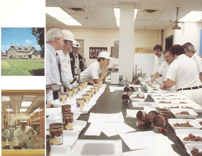 Factory workers in Ohio work on production of Kal Kan pet food