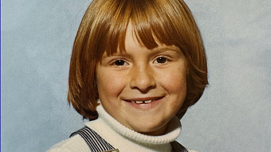 Nici Bush as a child